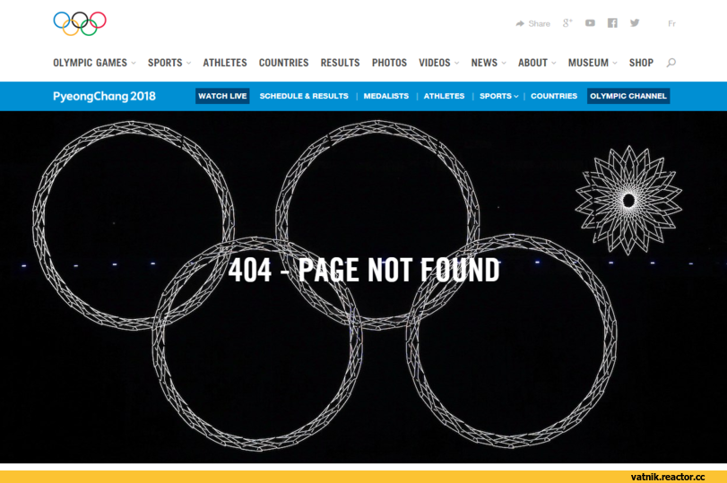 ﻿OQp
OLYMPIC GAMES - SPORTS - ATHLETES COUNTRIES RESULTS
+ Share g+ О П *
Fr
PHOTOS VIDEOS - NEWS - ABOUT - MUSEUM - SHOP P,Я Ватник,# я ватник,,фэндомы,разное,Олимпиада,404,разная политота